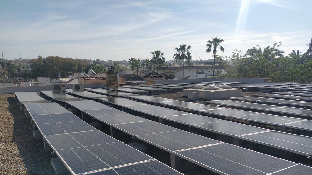 colegio blas infante placas solares