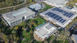 energía solar industrial