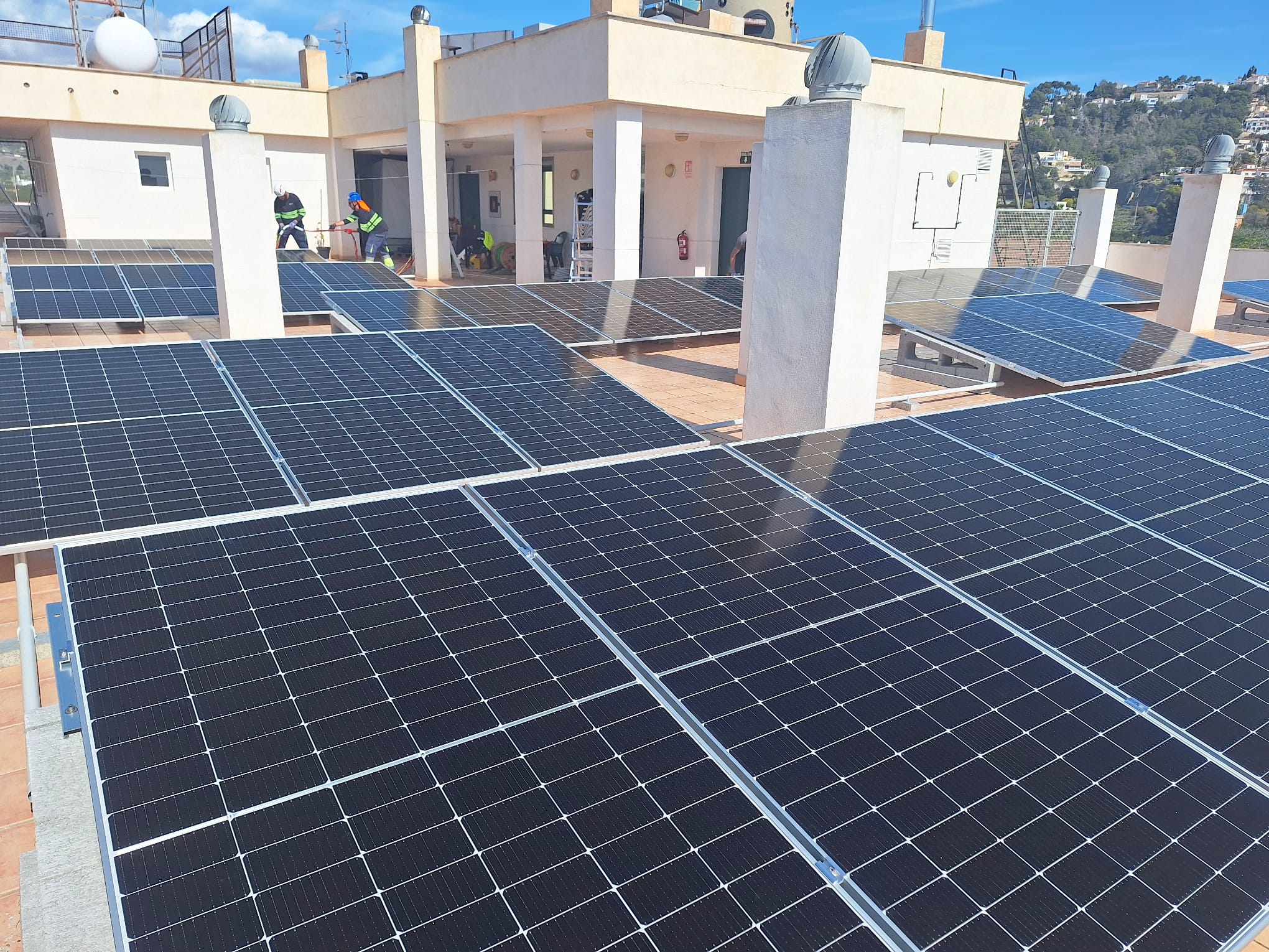 planta fotovoltaica hotel toboso almuñecar